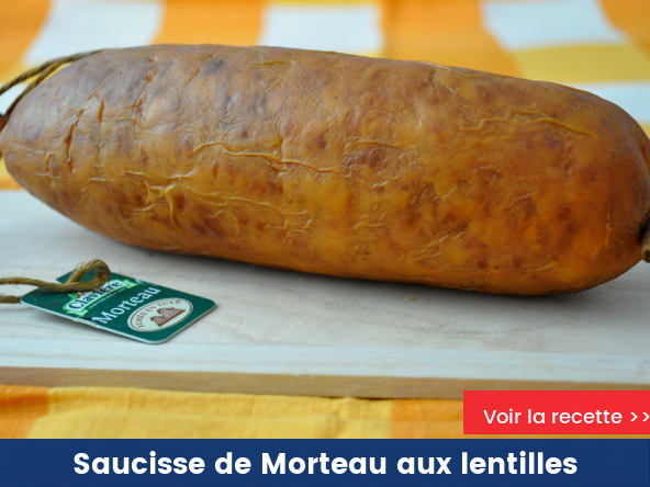 Saucisse de Morteau aux lentilles